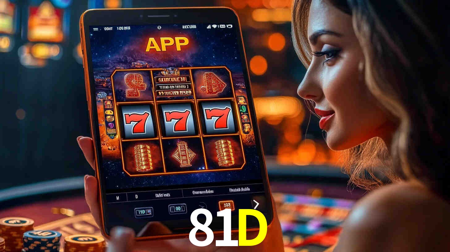 Aplicativo móvel 81D para iOS e Android