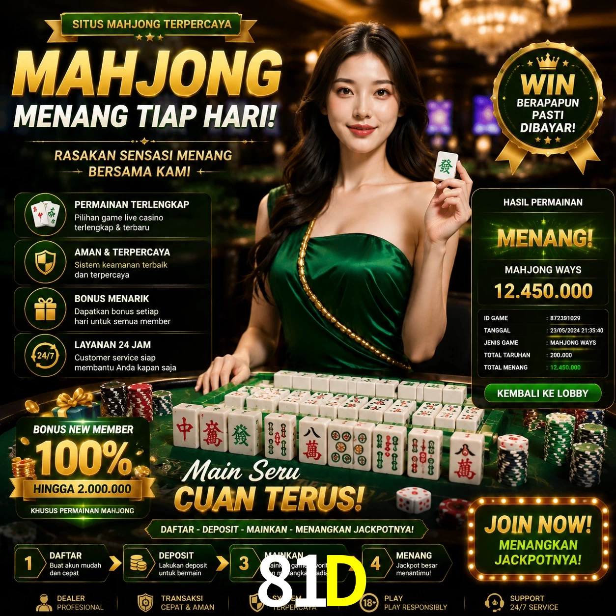 Cashback VIP 81D - reembolso semanal